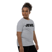 Load image into Gallery viewer, Jewel Black Youth Short Sleeve T-Shirt