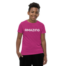Load image into Gallery viewer, Amazing White Youth Short Sleeve T-Shirt