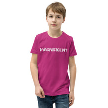 Load image into Gallery viewer, Magnificent White Youth Short Sleeve T-Shirt