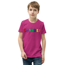 Load image into Gallery viewer, Lovable Multi Youth Short Sleeve T-Shirt