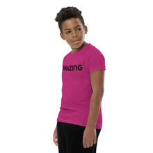 Load image into Gallery viewer, Amazing Black Youth Short Sleeve T-Shirt