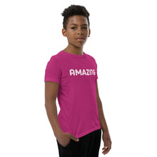 Load image into Gallery viewer, Amazing White Youth Short Sleeve T-Shirt