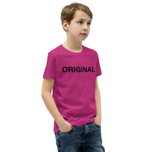 Load image into Gallery viewer, Original Black Youth Short Sleeve T-Shirt