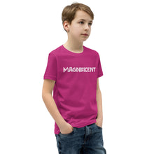 Load image into Gallery viewer, Magnificent White Youth Short Sleeve T-Shirt