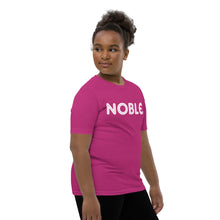 Load image into Gallery viewer, Noble White Youth Short Sleeve T-Shirt