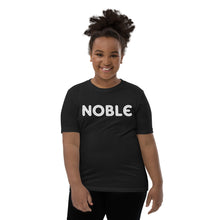 Load image into Gallery viewer, Noble White Youth Short Sleeve T-Shirt