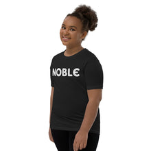 Load image into Gallery viewer, Noble White Youth Short Sleeve T-Shirt