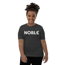 Load image into Gallery viewer, Noble White Youth Short Sleeve T-Shirt