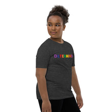 Load image into Gallery viewer, Determined Multi Youth Short Sleeve T-Shirt