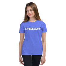 Load image into Gallery viewer, Excellent White Youth Short Sleeve T-Shirt