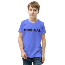 Load image into Gallery viewer, Original Black Youth Short Sleeve T-Shirt
