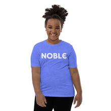 Load image into Gallery viewer, Noble White Youth Short Sleeve T-Shirt