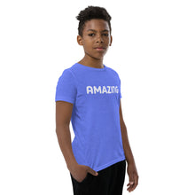 Load image into Gallery viewer, Amazing White Youth Short Sleeve T-Shirt
