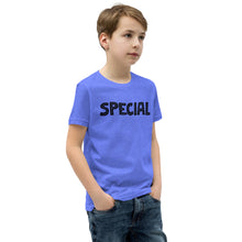 Load image into Gallery viewer, Special Black Youth Short Sleeve T-Shirt