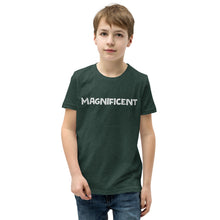 Load image into Gallery viewer, Magnificent White Youth Short Sleeve T-Shirt