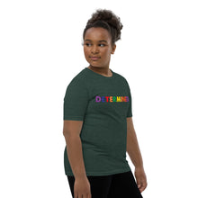 Load image into Gallery viewer, Determined Multi Youth Short Sleeve T-Shirt