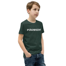 Load image into Gallery viewer, Magnificent White Youth Short Sleeve T-Shirt