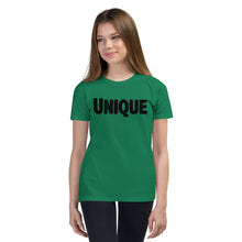 Load image into Gallery viewer, Unique Black Youth Short Sleeve T-Shirt