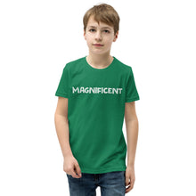 Load image into Gallery viewer, Magnificent White Youth Short Sleeve T-Shirt