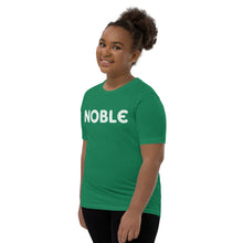 Load image into Gallery viewer, Noble White Youth Short Sleeve T-Shirt