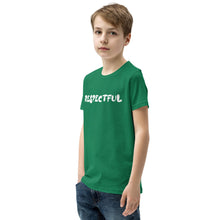 Load image into Gallery viewer, Respectful White Youth Short Sleeve T-Shirt