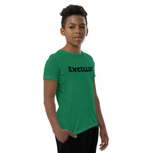 Load image into Gallery viewer, Excellent Black Youth Short Sleeve T-Shirt