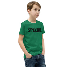 Load image into Gallery viewer, Special Black Youth Short Sleeve T-Shirt