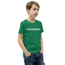 Load image into Gallery viewer, Magnificent White Youth Short Sleeve T-Shirt