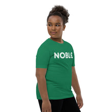 Load image into Gallery viewer, Noble White Youth Short Sleeve T-Shirt