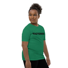 Load image into Gallery viewer, Victorious Black Youth Short Sleeve T-Shirt