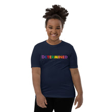 Load image into Gallery viewer, Determined Multi Youth Short Sleeve T-Shirt