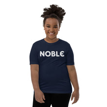 Load image into Gallery viewer, Noble White Youth Short Sleeve T-Shirt