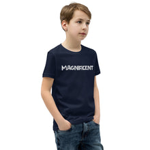 Load image into Gallery viewer, Magnificent White Youth Short Sleeve T-Shirt