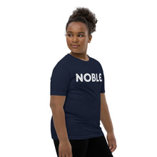 Load image into Gallery viewer, Noble White Youth Short Sleeve T-Shirt
