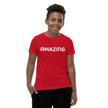 Load image into Gallery viewer, Amazing White Youth Short Sleeve T-Shirt