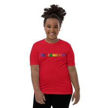 Load image into Gallery viewer, Determined Multi Youth Short Sleeve T-Shirt