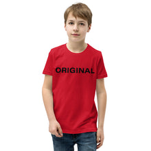 Load image into Gallery viewer, Original Black Youth Short Sleeve T-Shirt