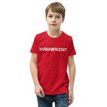 Load image into Gallery viewer, Magnificent White Youth Short Sleeve T-Shirt
