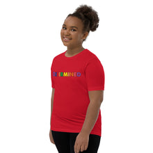 Load image into Gallery viewer, Determined Multi Youth Short Sleeve T-Shirt