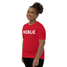 Load image into Gallery viewer, Noble White Youth Short Sleeve T-Shirt