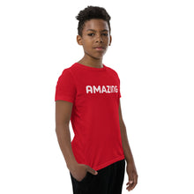 Load image into Gallery viewer, Amazing White Youth Short Sleeve T-Shirt