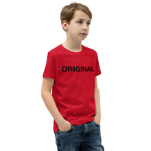 Load image into Gallery viewer, Original Black Youth Short Sleeve T-Shirt