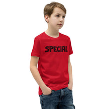 Load image into Gallery viewer, Special Black Youth Short Sleeve T-Shirt