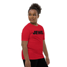 Load image into Gallery viewer, Jewel Black Youth Short Sleeve T-Shirt