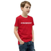 Load image into Gallery viewer, Magnificent White Youth Short Sleeve T-Shirt
