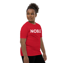 Load image into Gallery viewer, Noble White Youth Short Sleeve T-Shirt