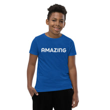 Load image into Gallery viewer, Amazing White Youth Short Sleeve T-Shirt
