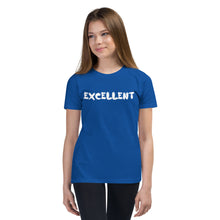 Load image into Gallery viewer, Excellent White Youth Short Sleeve T-Shirt