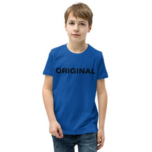 Load image into Gallery viewer, Original Black Youth Short Sleeve T-Shirt