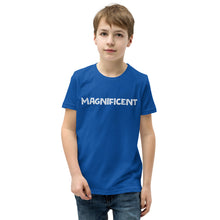 Load image into Gallery viewer, Magnificent White Youth Short Sleeve T-Shirt
